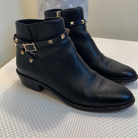 Valentino Rockstud boots Sz 37.5 - Picture 2 of 12